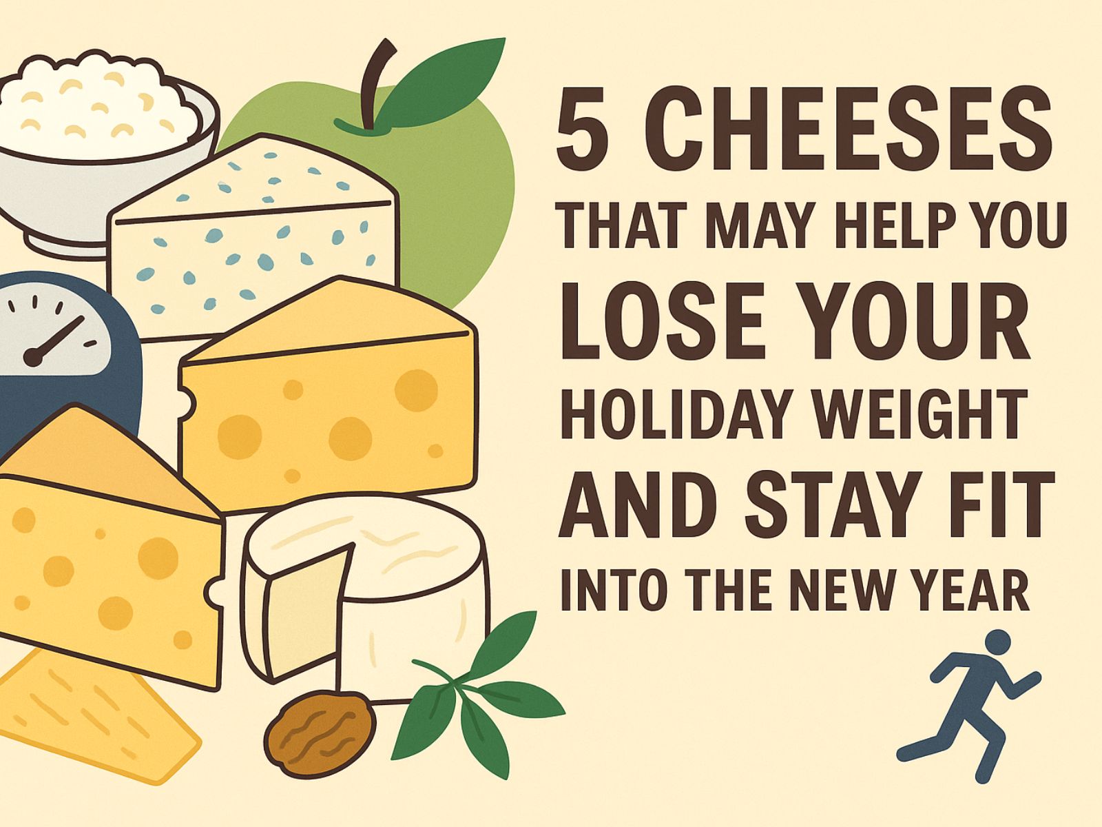 5 Cheeses That May Help You Lose Your Holiday Weight & Stay Fit Into