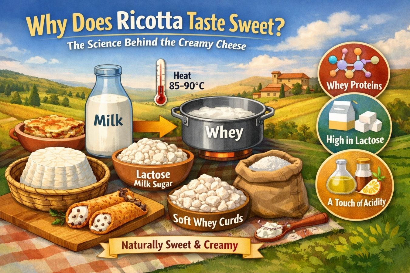 Is Ricotta Cheese Sweet